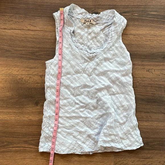 Flax | Linen Tank - Picture 3 of 6